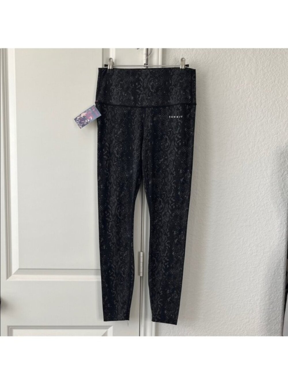 Varley Snake Print Leggings Cardio Python Athleisure